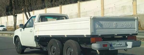 عکس شاسی نیسان زامیاد