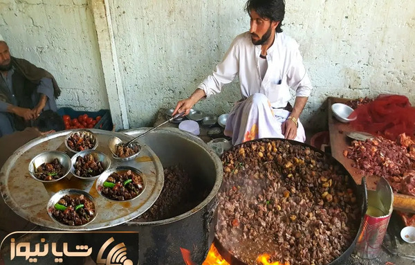 عکس غذای ممد قلی چیه