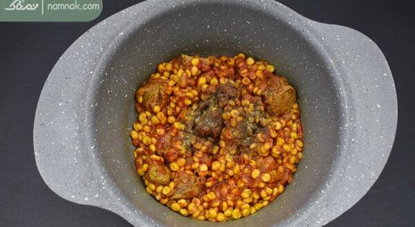 عکس غذای ممد قلی چیه