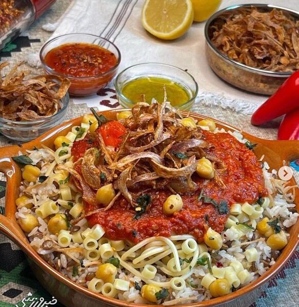 عکس غذای ممد قلی چیه