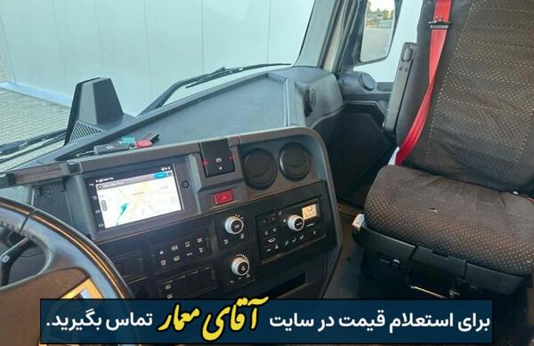 عکس ماشین سنگین رنو تی نیو فیس