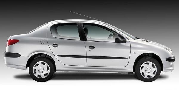 عکس 206 sd سفید