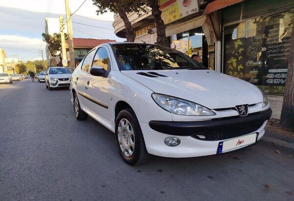 عکس 206 sd سفید