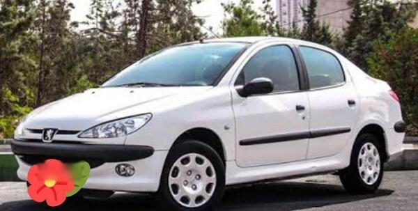 عکس 206 sd سفید