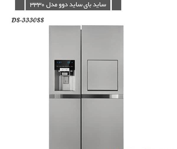 عکس پشت یخچال ساید دوو