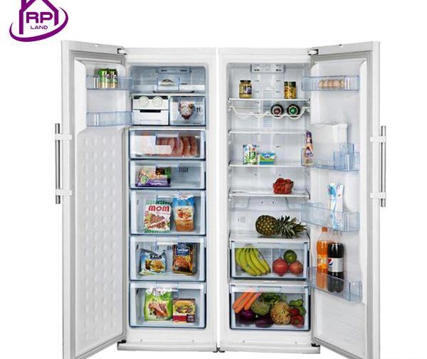 عکس داخل یخچال فریزر دوقلو دوو