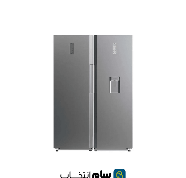 عکس داخل یخچال فریزر دوقلو دوو