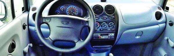 عکس داخل ماشین دوو ماتیز