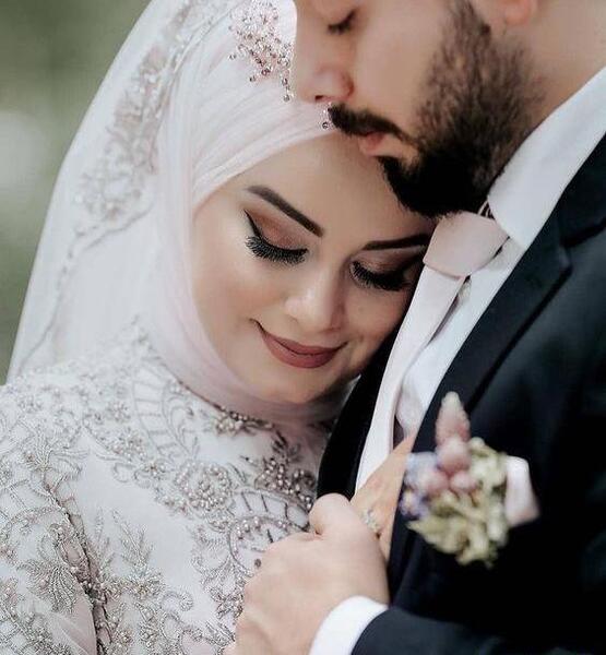 دانلود عکس عروس و داماد عاشقانه