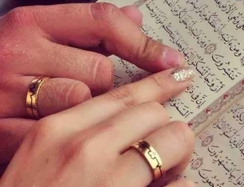 دانلود عکس دست عروس و داماد