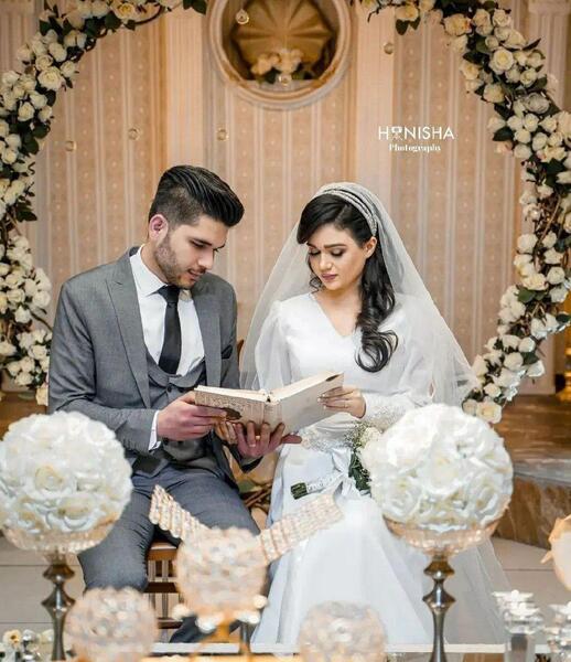 دانلود عکس ژست عروس و داماد