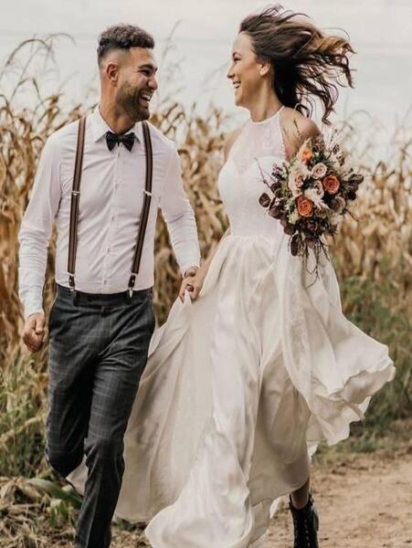 دانلود عکس ژست عروس و داماد