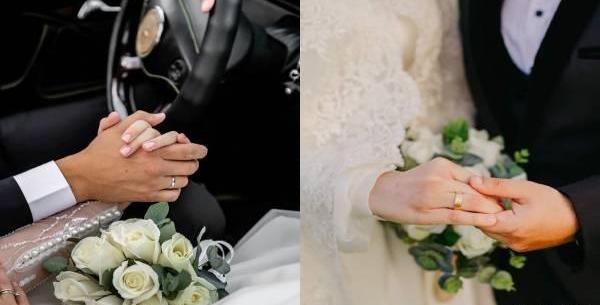 عکس دست عروس و داماد ایرانی