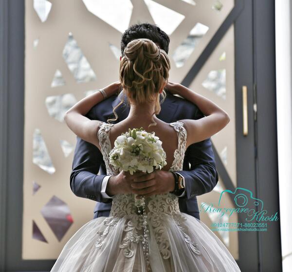 عکس عروس داماد مذهبی
