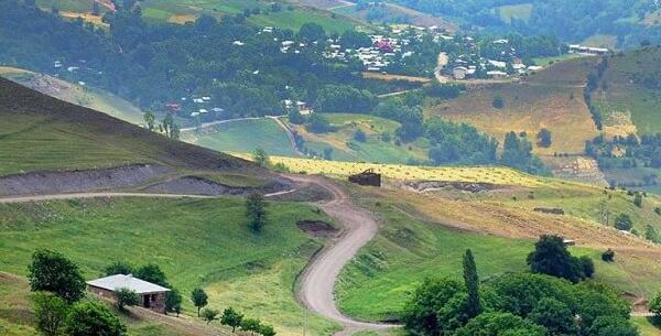 عکس روستای داماش گیلان