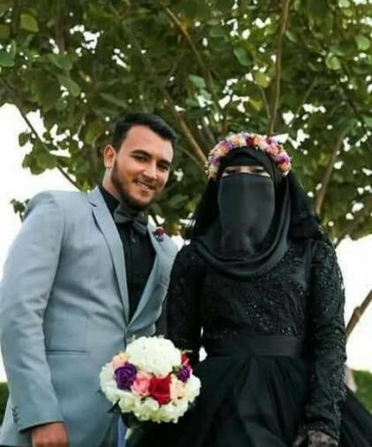 عکس عروس و داماد با لباس سفید
