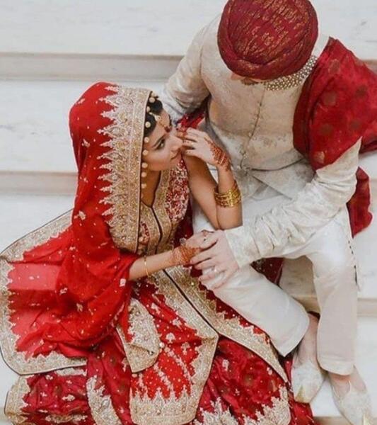 عکس لباس محلی عروس و داماد