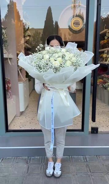 عکس دسته گل دامادی