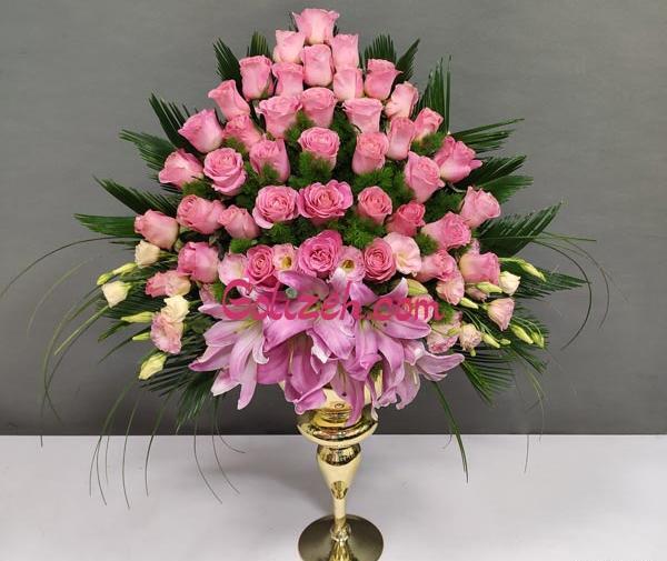 عکس دسته گل دامادی