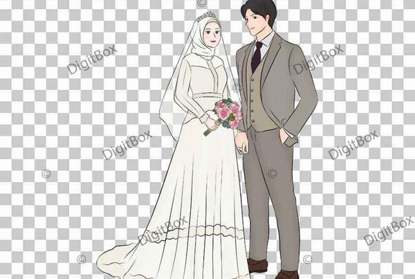 عکس طراحی عروس و داماد