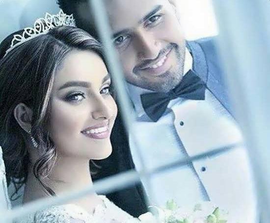 عکس ژست عروس داماد شیک
