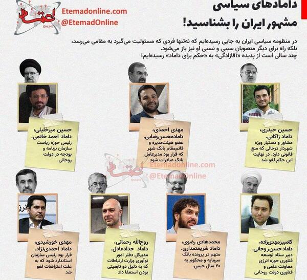 عکس دو داماد رئیسی