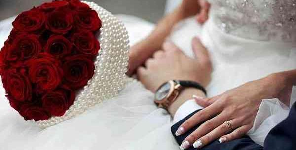 عکس عروس و داماد در فال قهوه