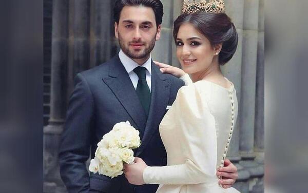 عکس عروس و داماد در فال قهوه