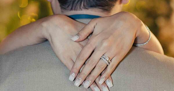 عکس دست داماد عروس