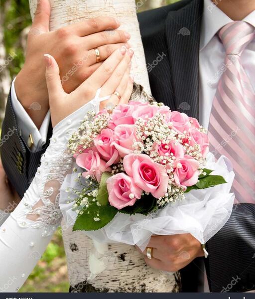 عکس دست داماد عروس