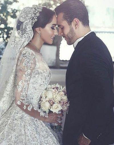 عکس عروس داماد باغ