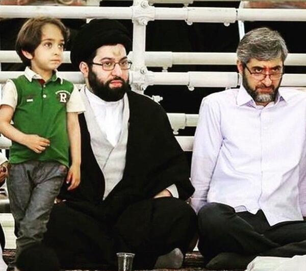 عکس داماد خامنه ای چای دبش