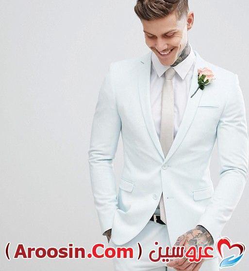عکس داماد با کت شلوار