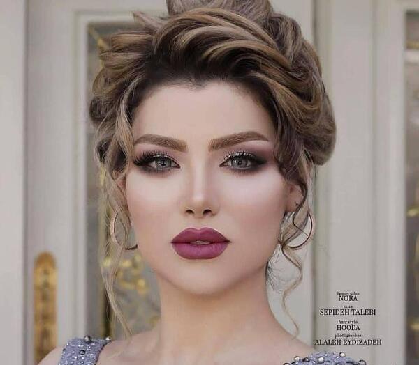 عکس ارایش خواهر داماد