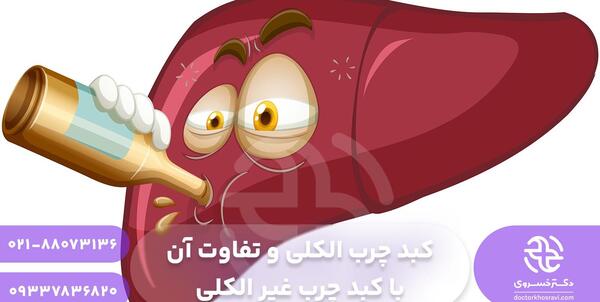 عکس کبد چرب و سالم