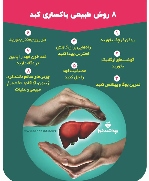 عکس کبد چرب واقعی