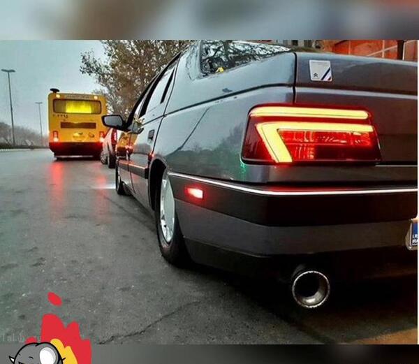 عکس پژو پارس شوتی اسپرت شده