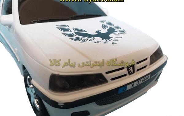 عکس ماشین پلاستیکی پژو پارس