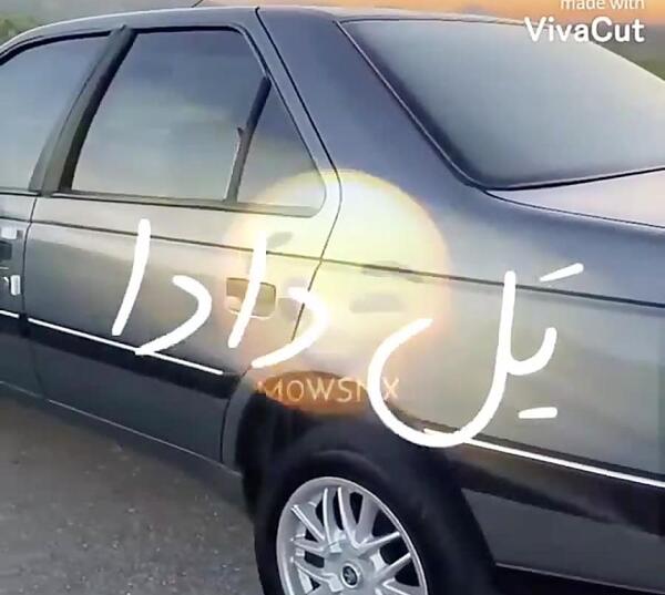 عکس پژو ۴۰۵ با رینگ خرچنگی