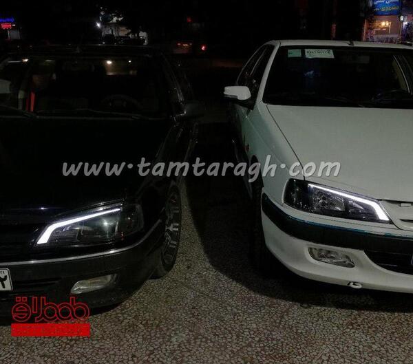 عکس چراغ جلو پژو پارس اسپرت