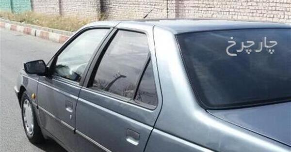 عکس پژو 405 خاکستری متالیک