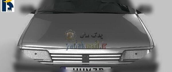 عکس پژو 405 خاکستری متالیک