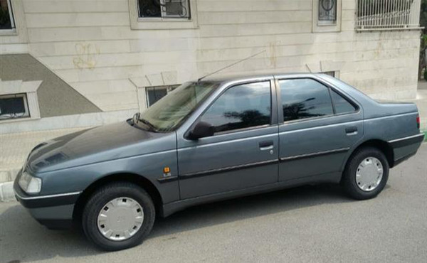 عکس پژو 405 خاکستری متالیک