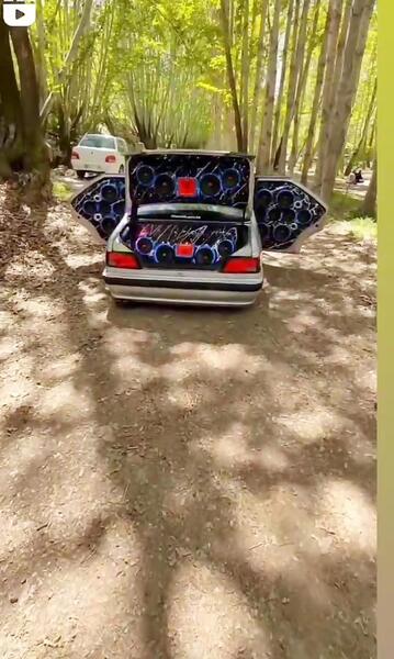 عکس پژو پارس خوابیده