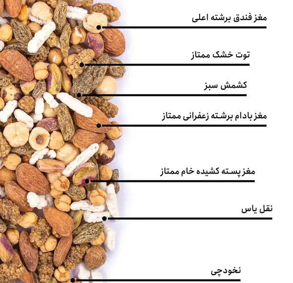 عکس آجیل مشکل گشا