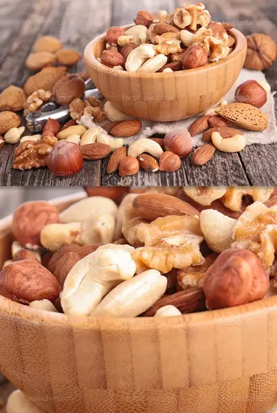 عکس آجیل در کاسه