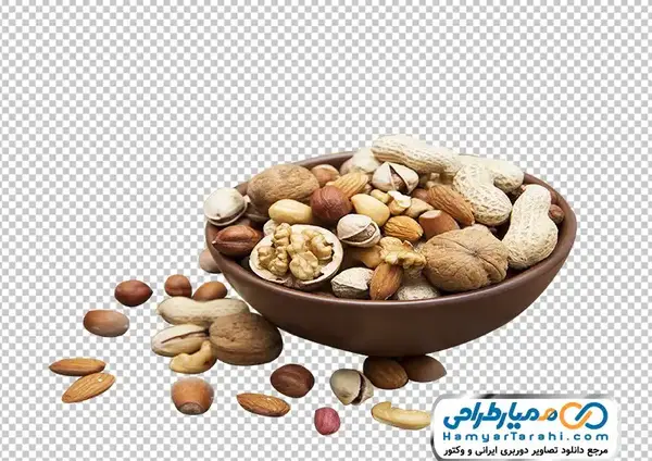عکس آجیل در کاسه