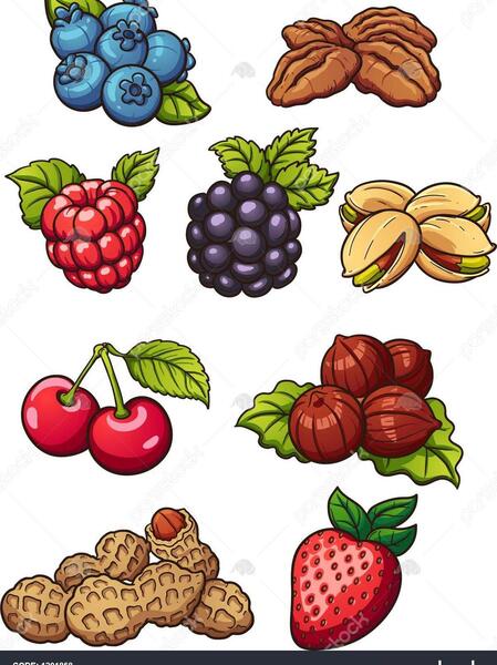 عکس آجیل کارتونی