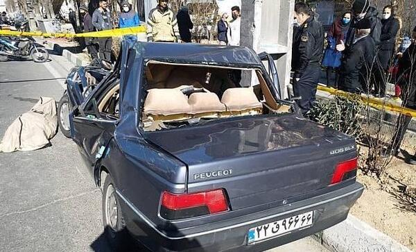 عکس پژو ۴۰۵ داغون