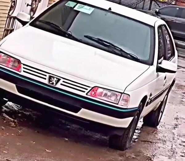 عکس پژو سفید شوتی
